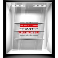 Αυτοκόλλητο βιτρίνας - Αγίος Βαλεντίνος 71